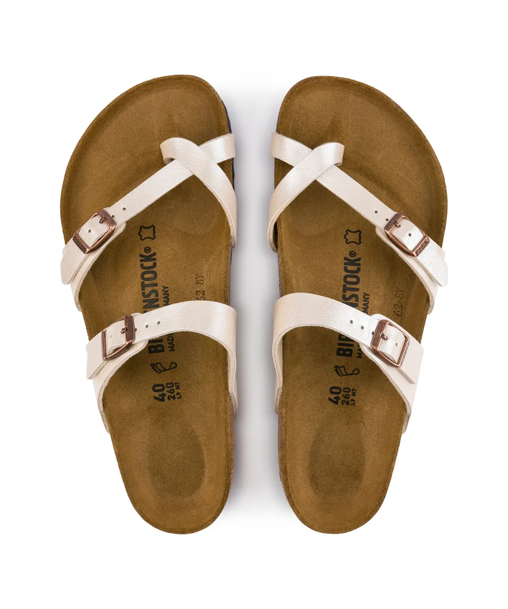 BIRKENSTOCK MAYARI REGULAR FIT IN PEARL