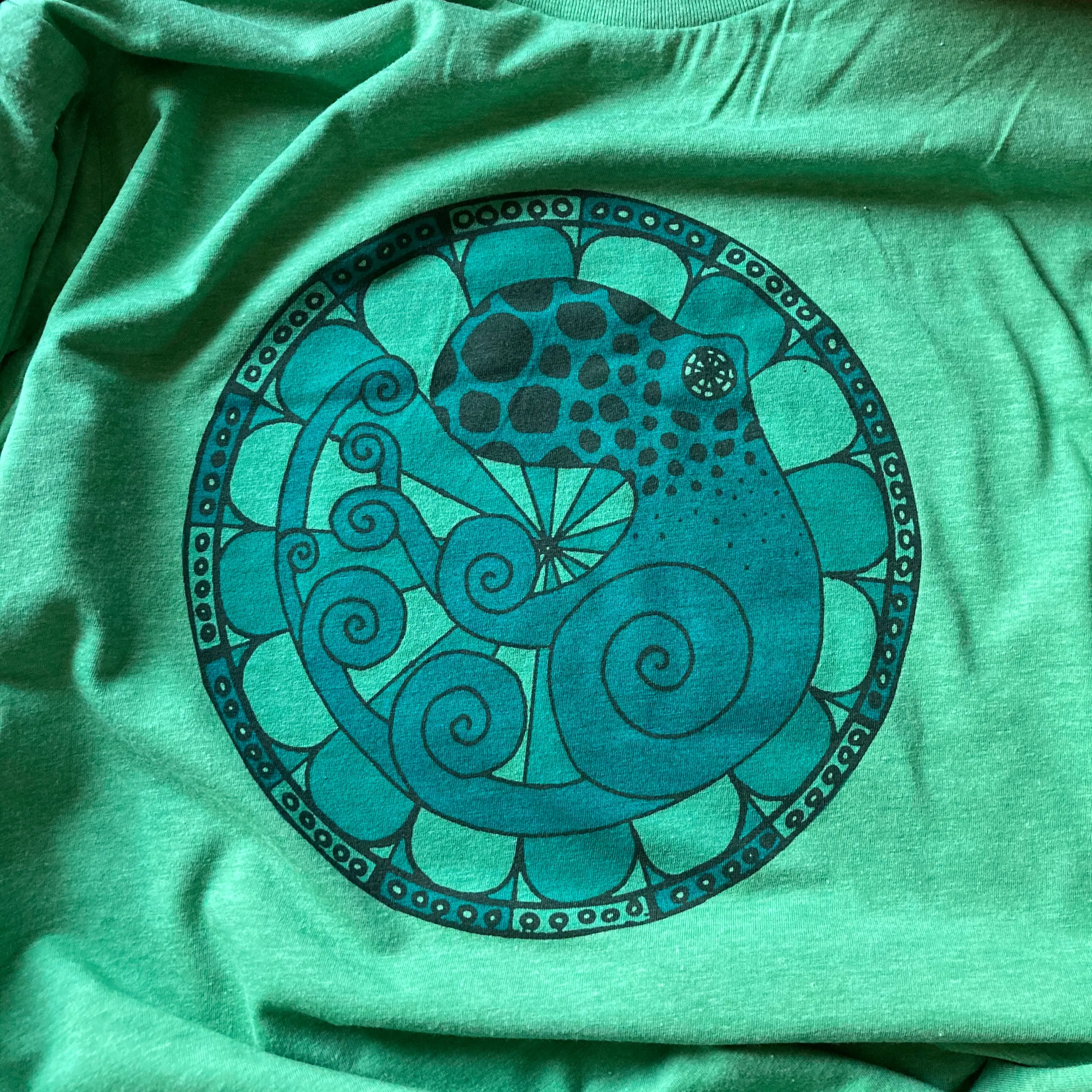 Blue Octopus shirt