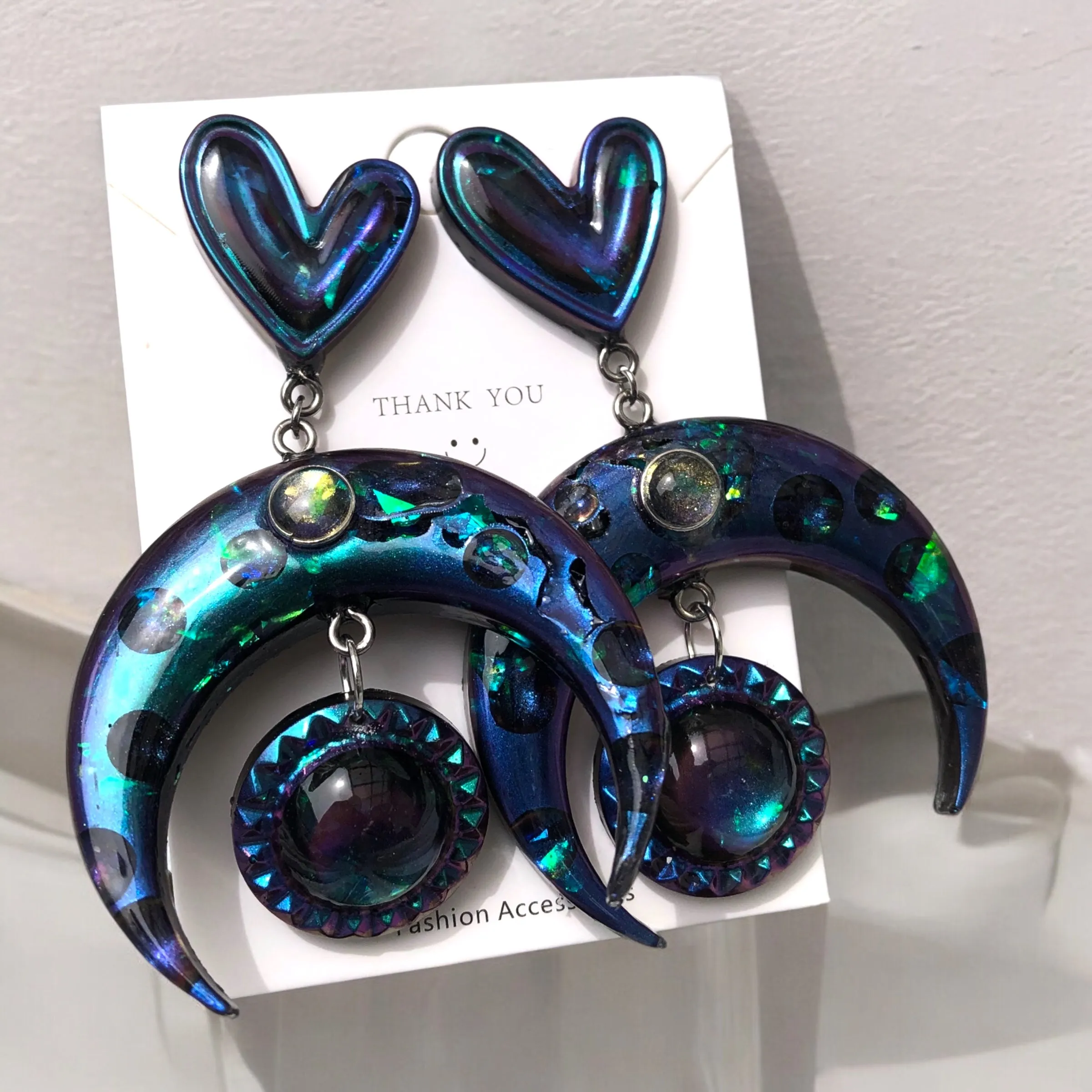 Chameleon Raindrop Bohemian Earrings