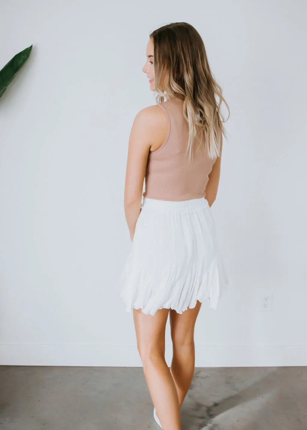 Chic Treatment Godet Skirt