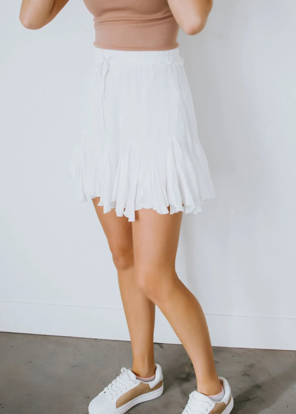 Chic Treatment Godet Skirt