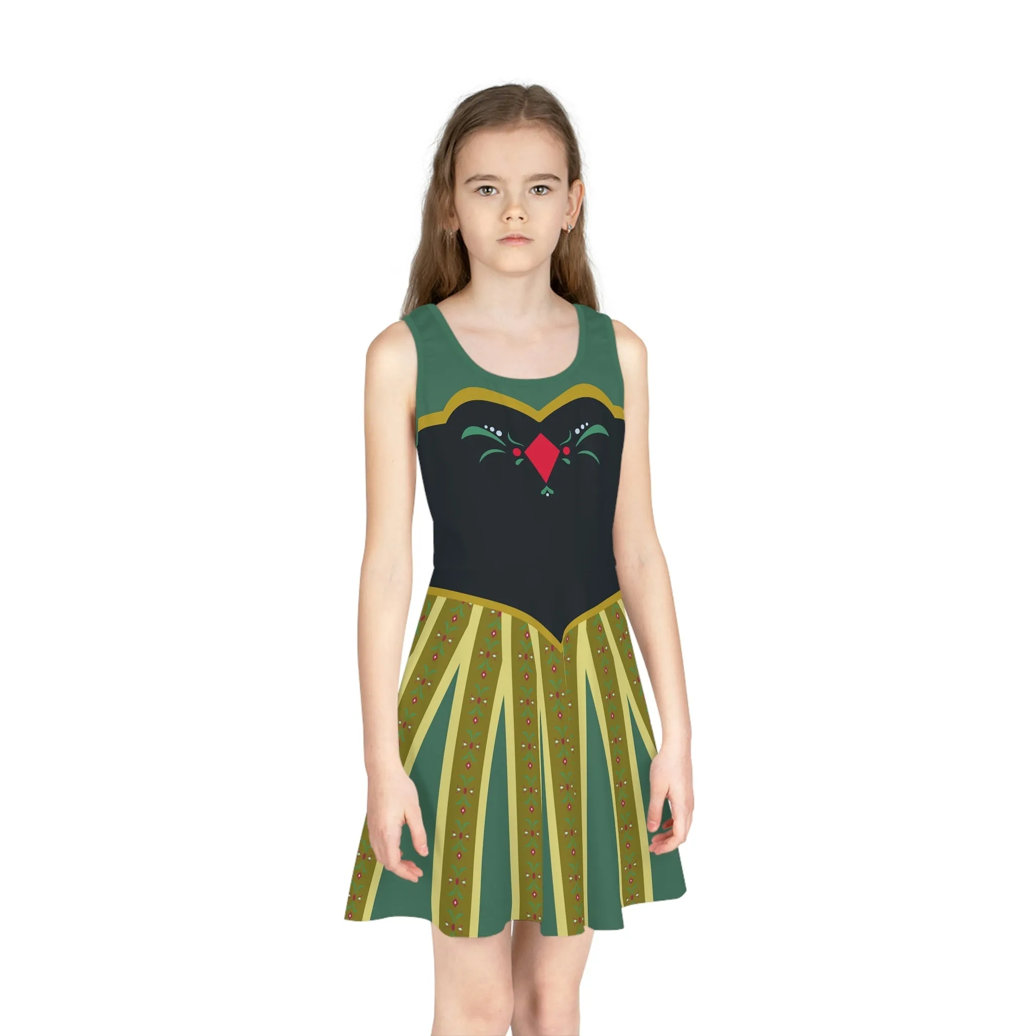 Coronation Day Frozen Girls' Sleeveless Sundress
