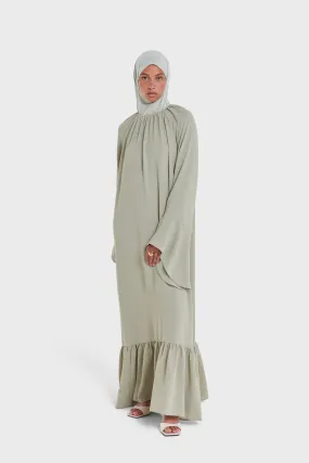 Crepe Dress | Sage