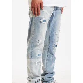 Crysp Denim Atlantic Light Distressed Denim Jeans (CRYSPHOL23-22)