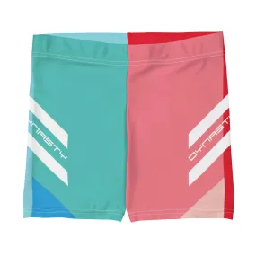 Dynasty Pastel Women's Yoga Bike Shorts
