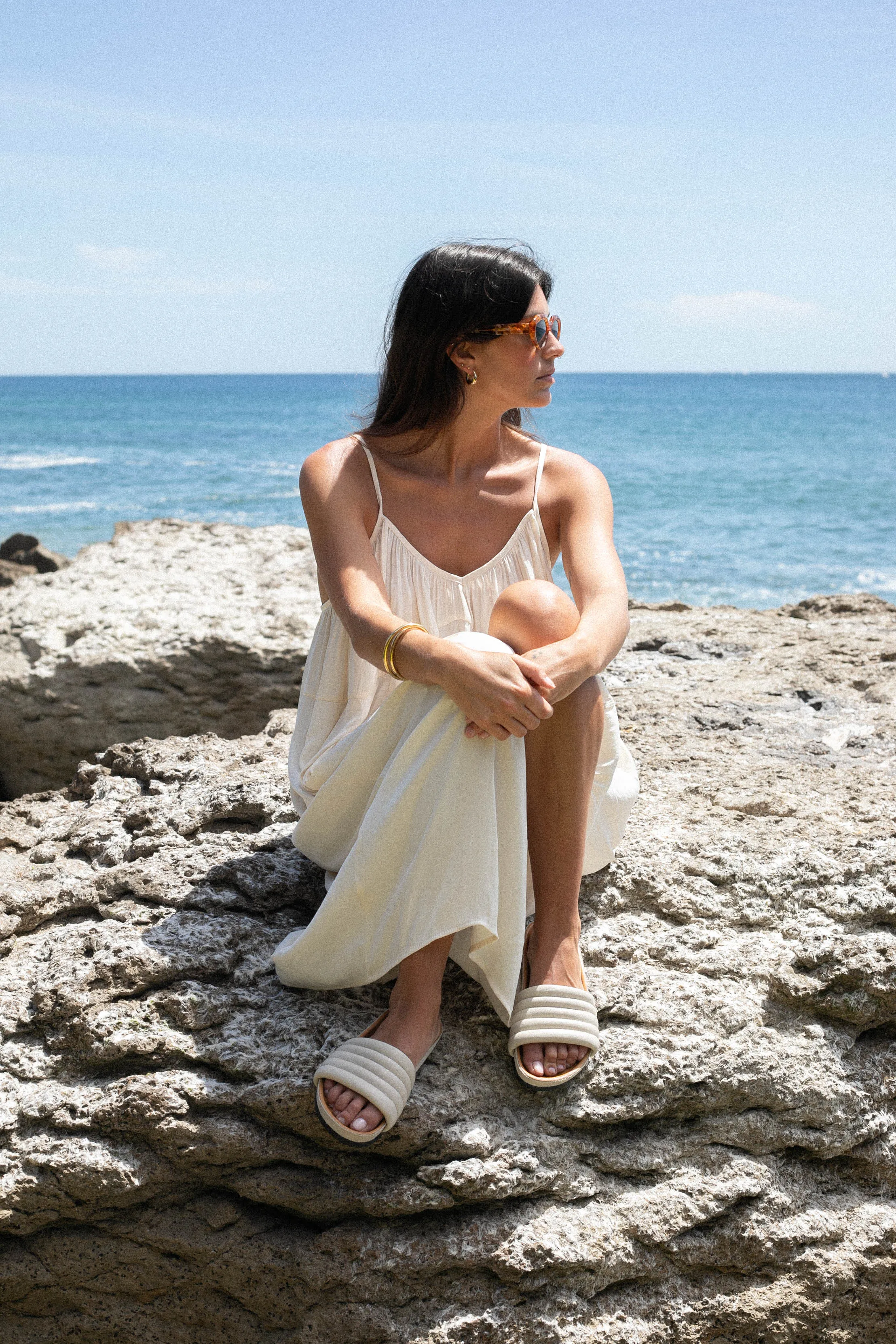 Lizzie sandal cream