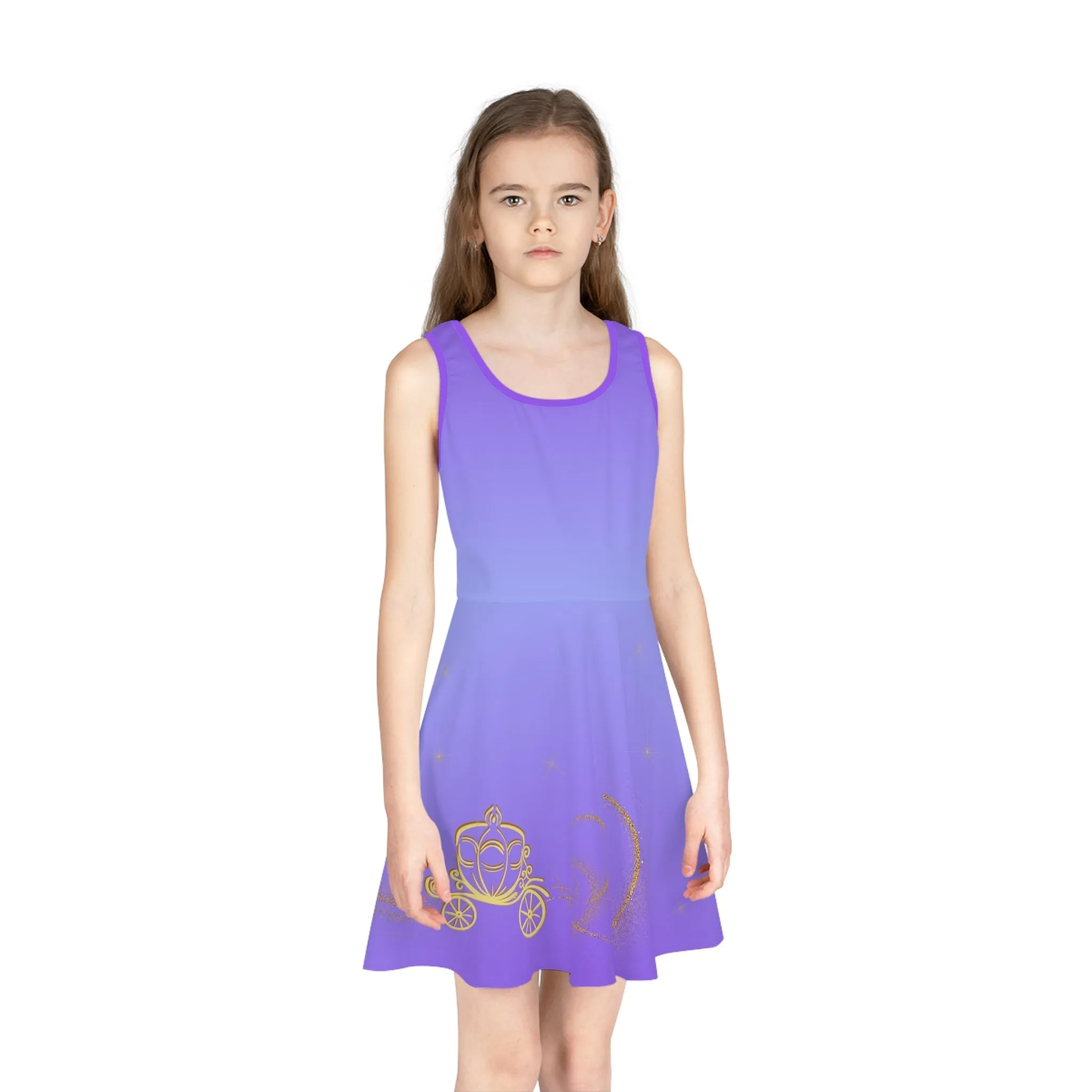 Magical Carriage Girls' Sleeveless Sundress