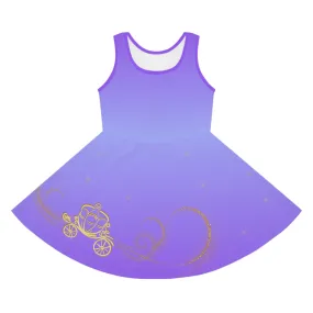 Magical Carriage Girls' Sleeveless Sundress