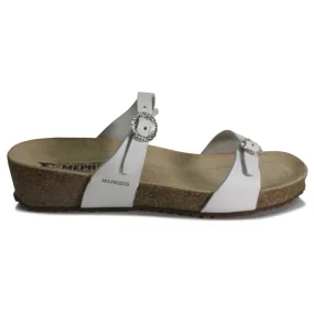 Mephisto Idelya Leather Women's Wedge Sandals