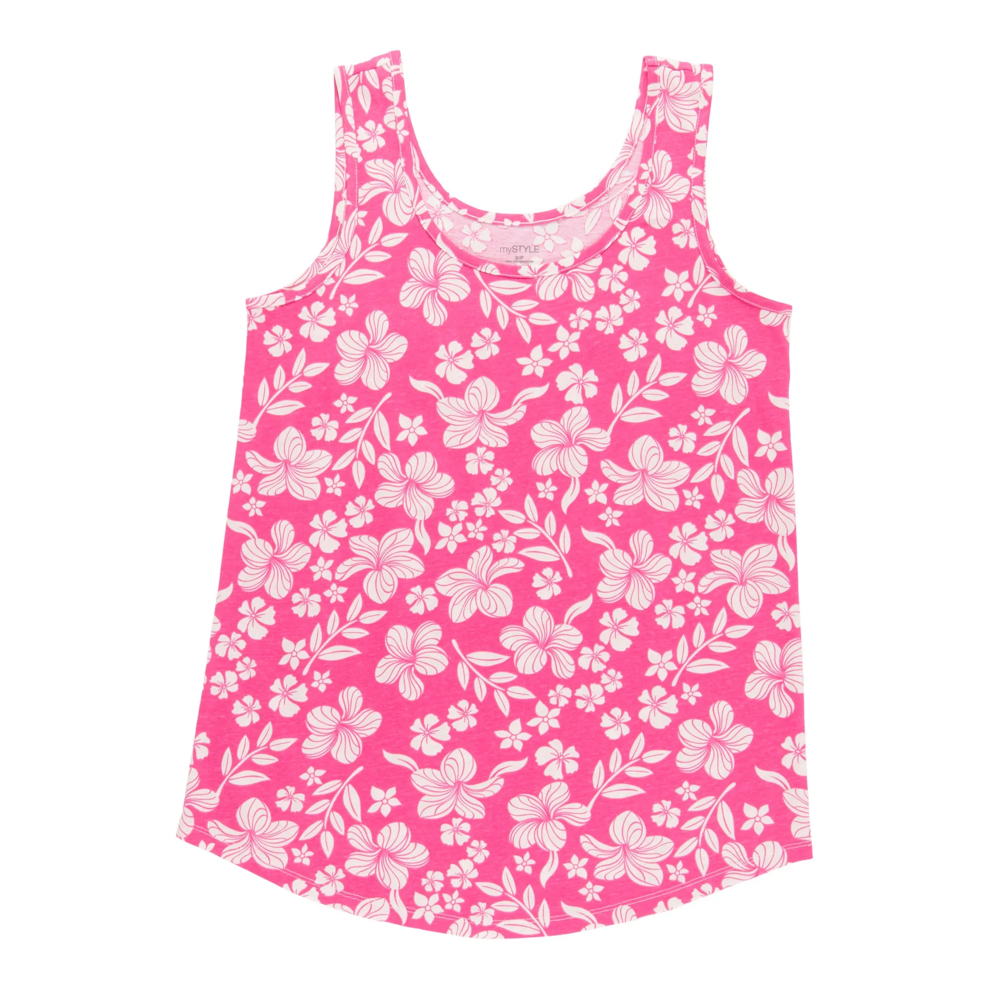 mySTYLE Women's Floral Tank Top