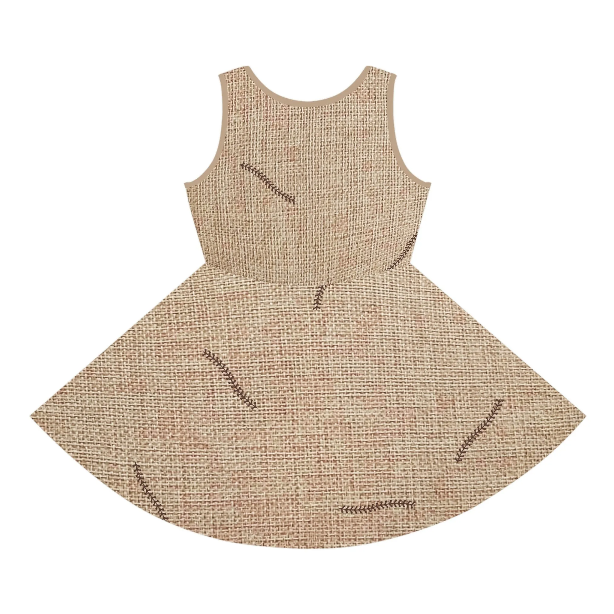 Oogie Boogie Man Girls' Sleeveless Sundress