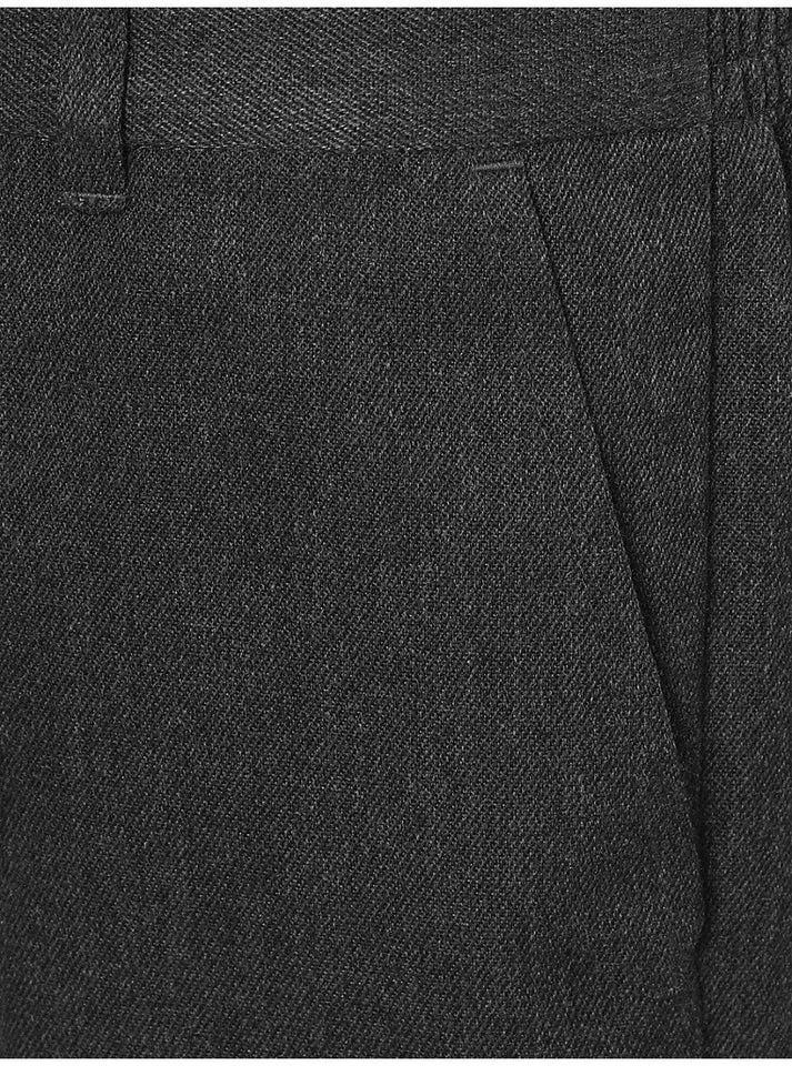 Pack of 2 Boys School Shorts Half Elastic Waist Charcoal, Grey, Navy, Black