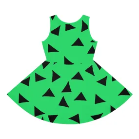 Prehistoric Babe Girls' Sleeveless Sundress