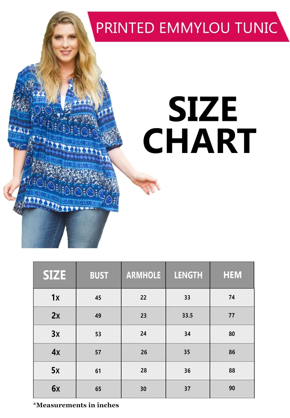 Printed Emmylou Tunic