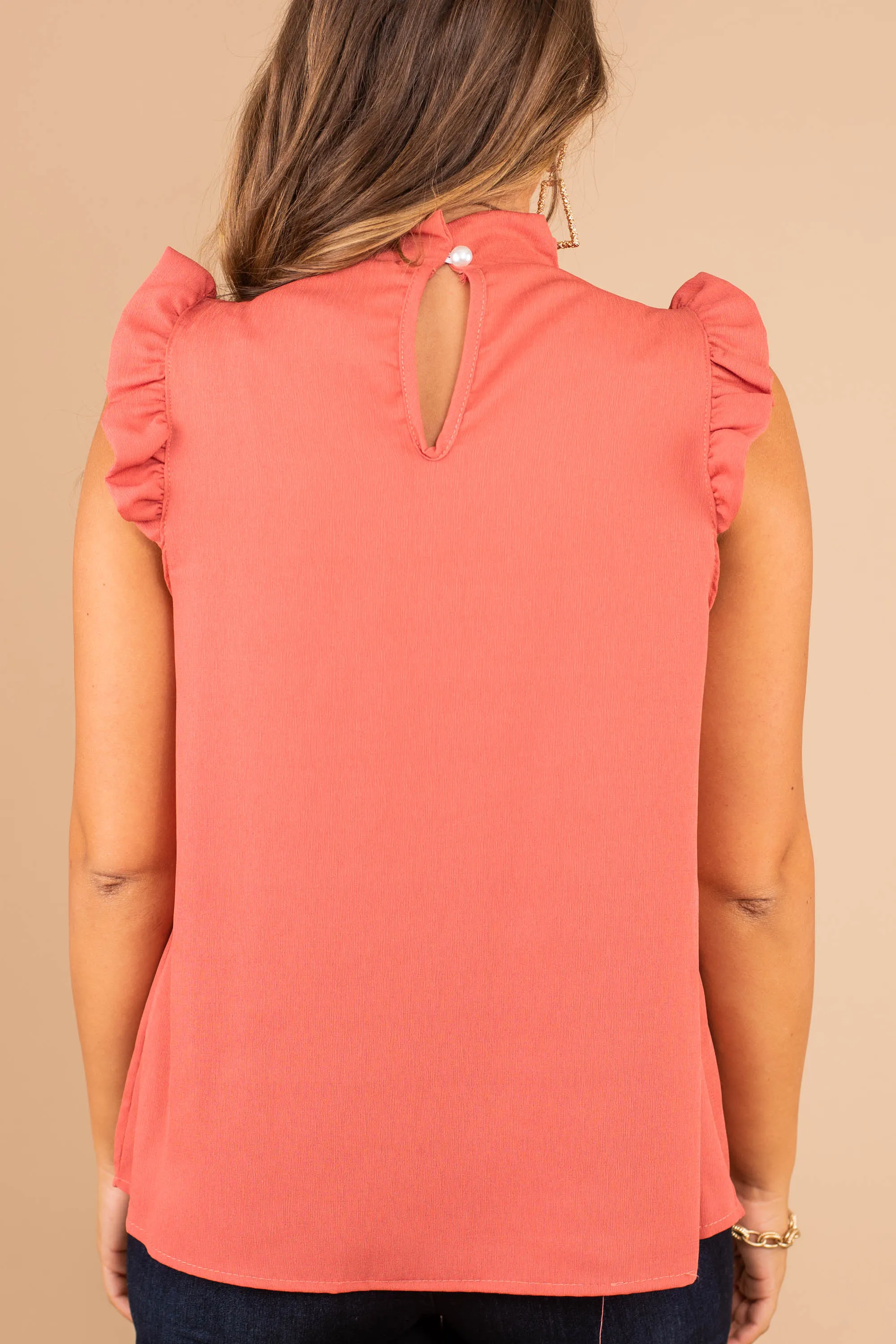 Put It To The Test Rust Orange Tank