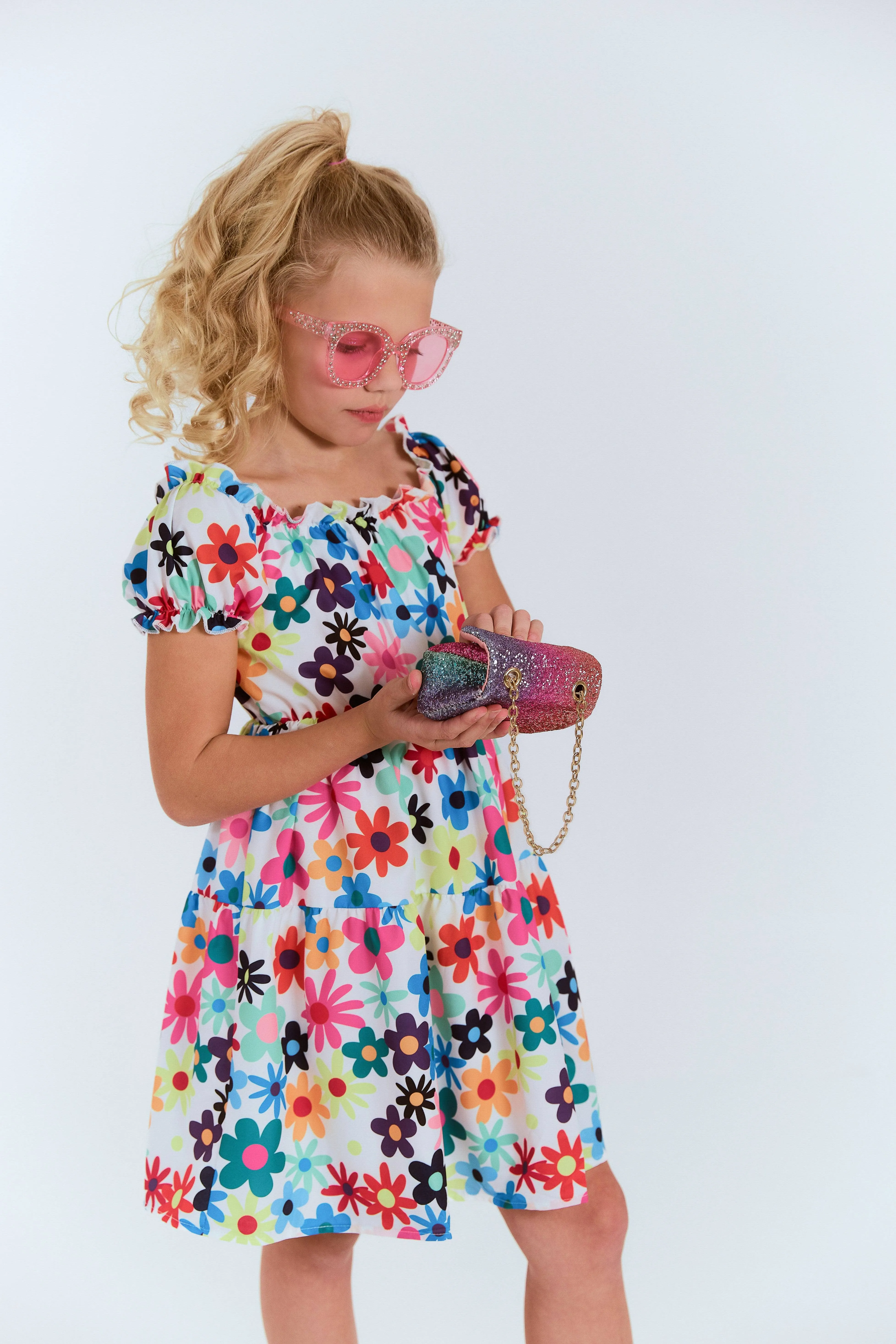 Rainbow Daisy Sundress