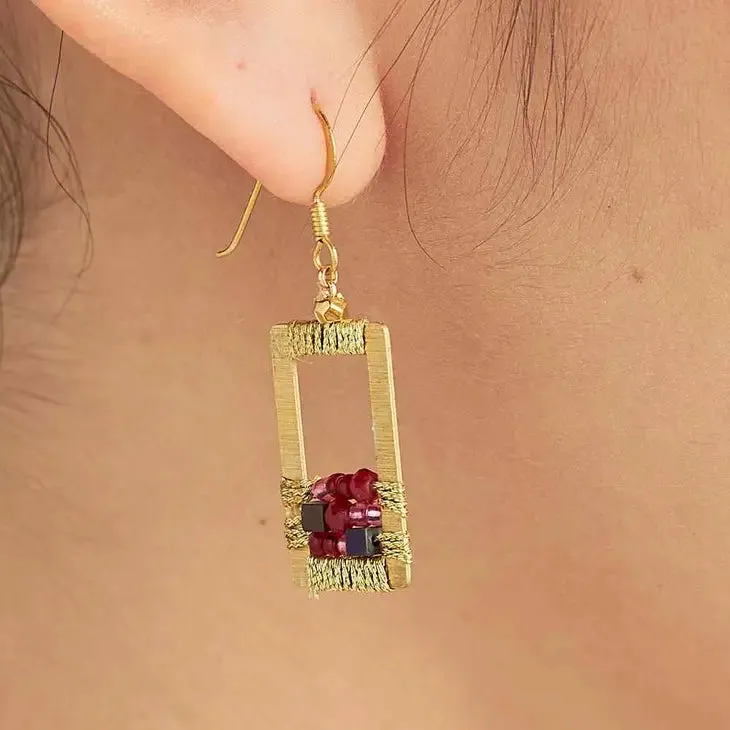 Rose Earrings