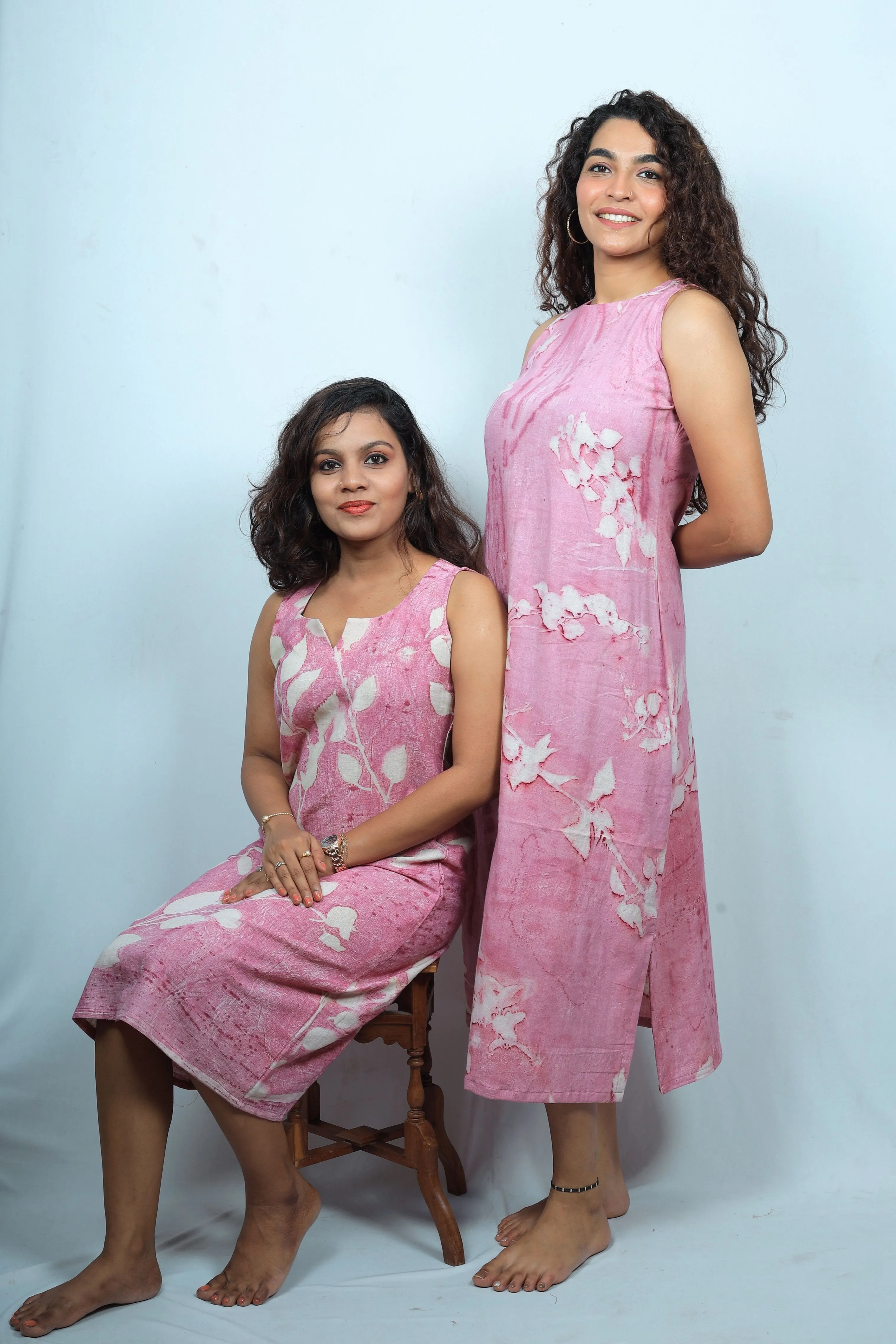 Sleeveless A-Line Dress