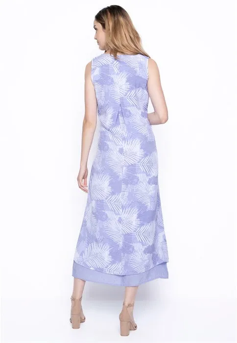 Sleeveless Flowy Maxi Dress in Lilac
