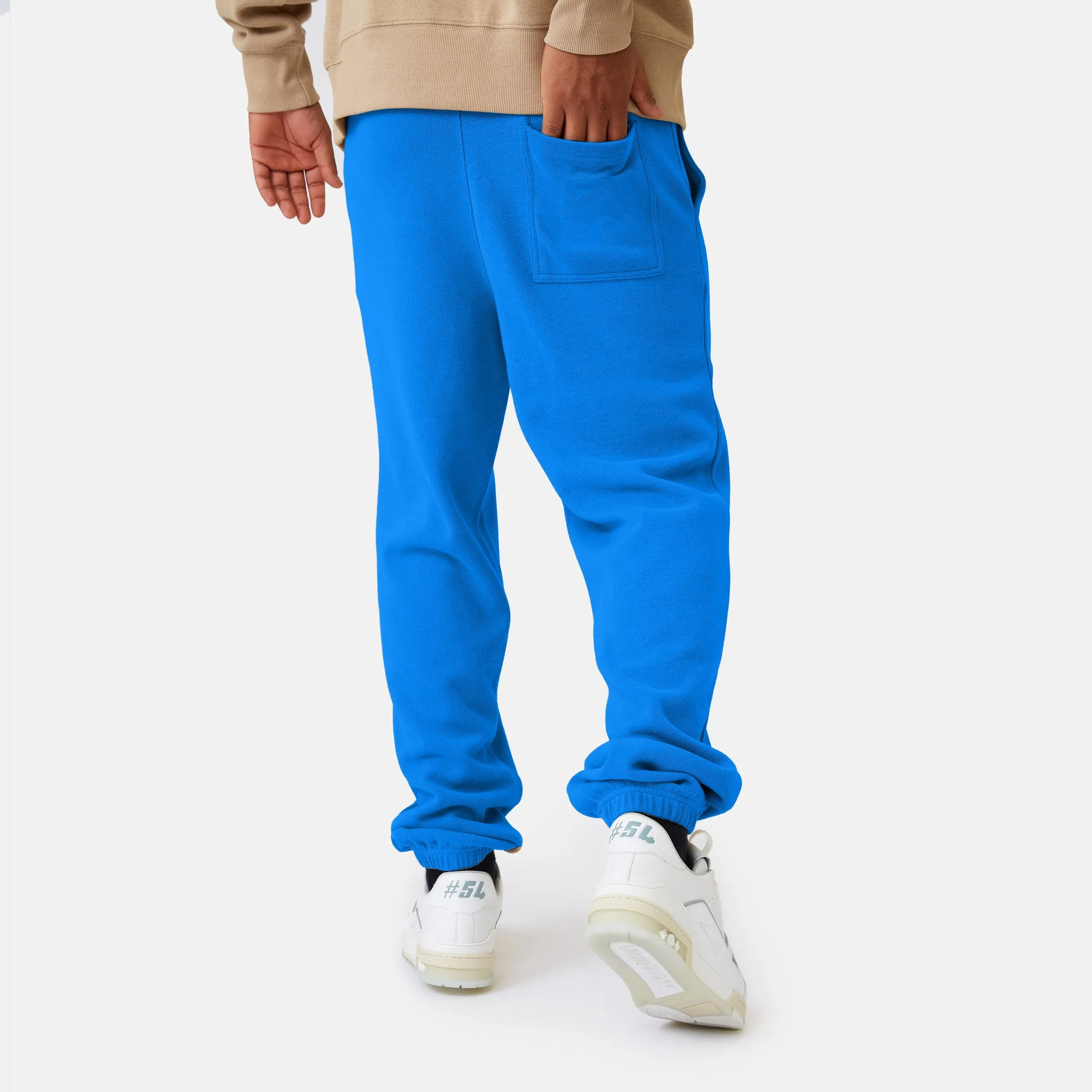 Street style personalized letter print casual trousers