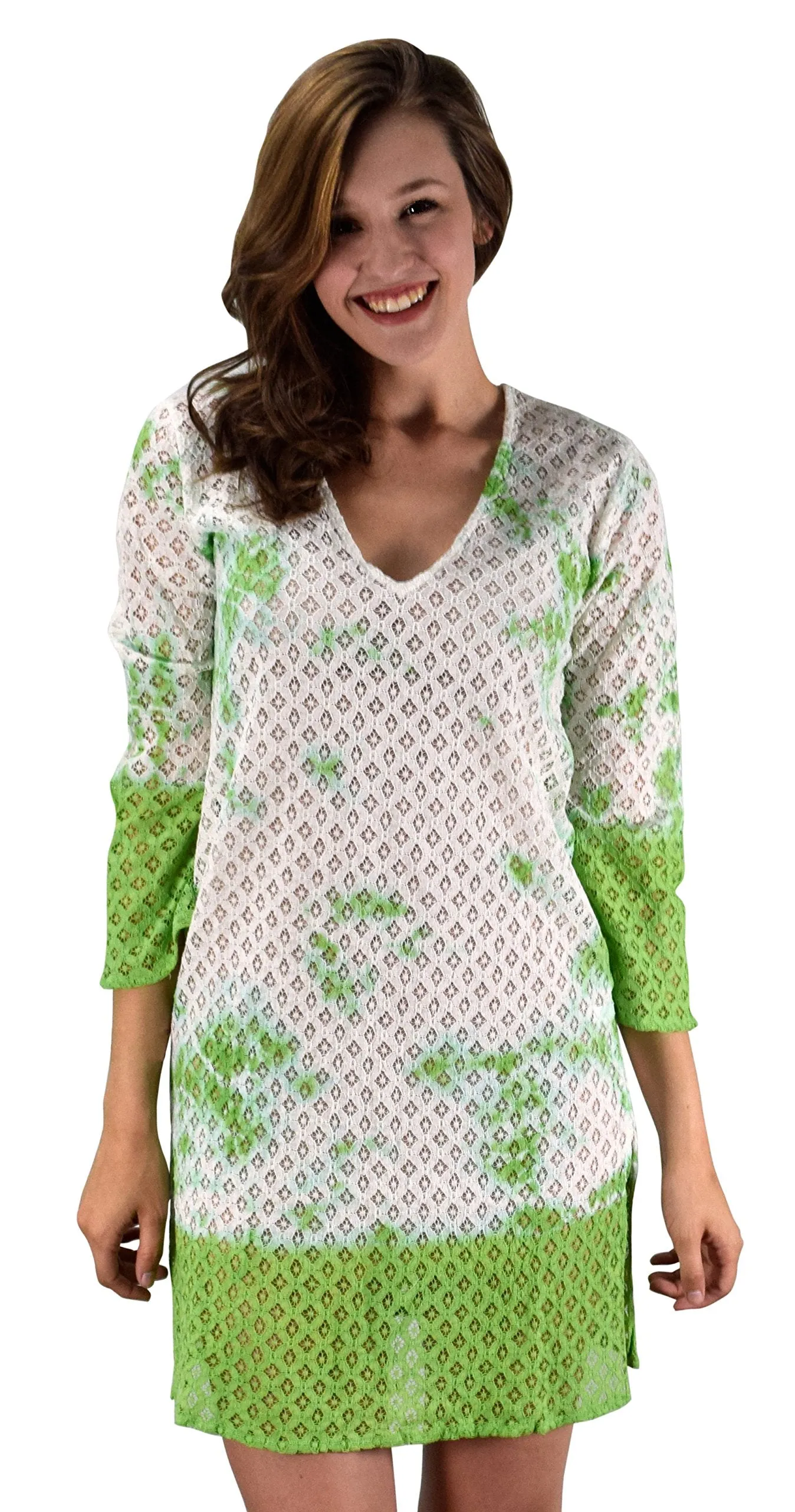 Summer Womens Lace Beach Bikini Cover-up Swimwear Beachwear Tunic