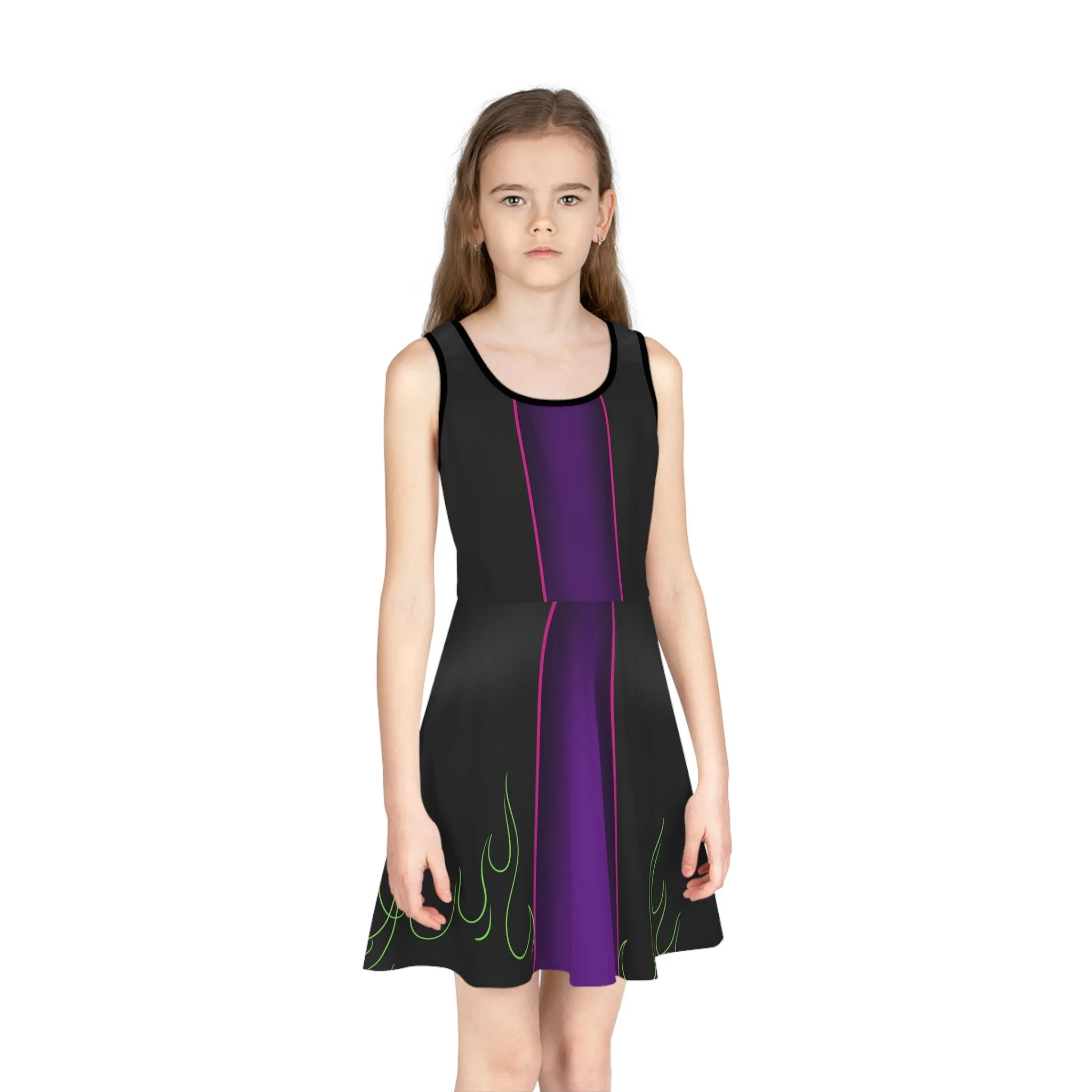 The Evil One Girls' Sleeveless Sundress
