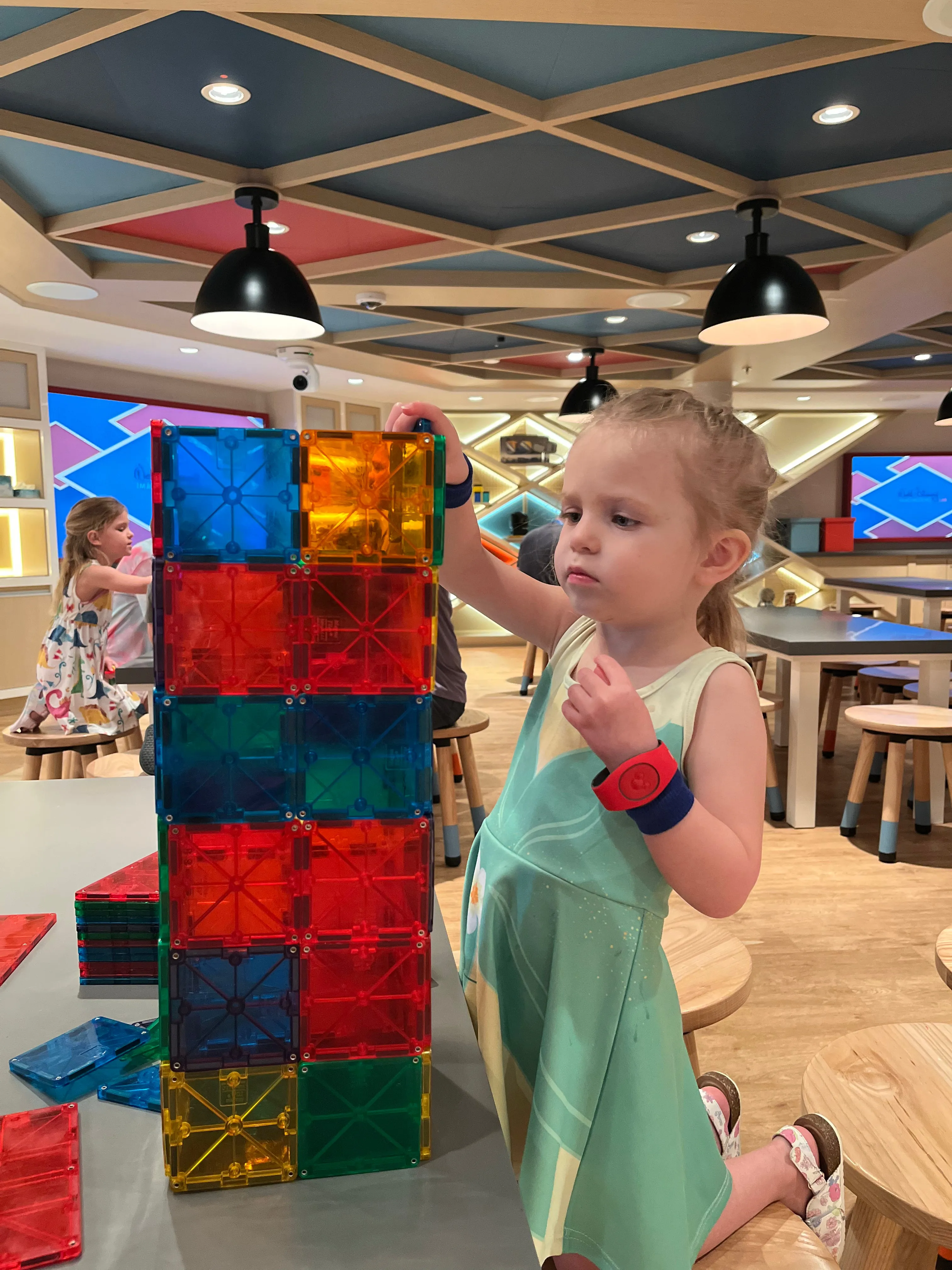 The Tiana Girls' Sleeveless Sundress (AOP)